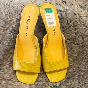 Katy Perry Collections Bright Yellow Mules